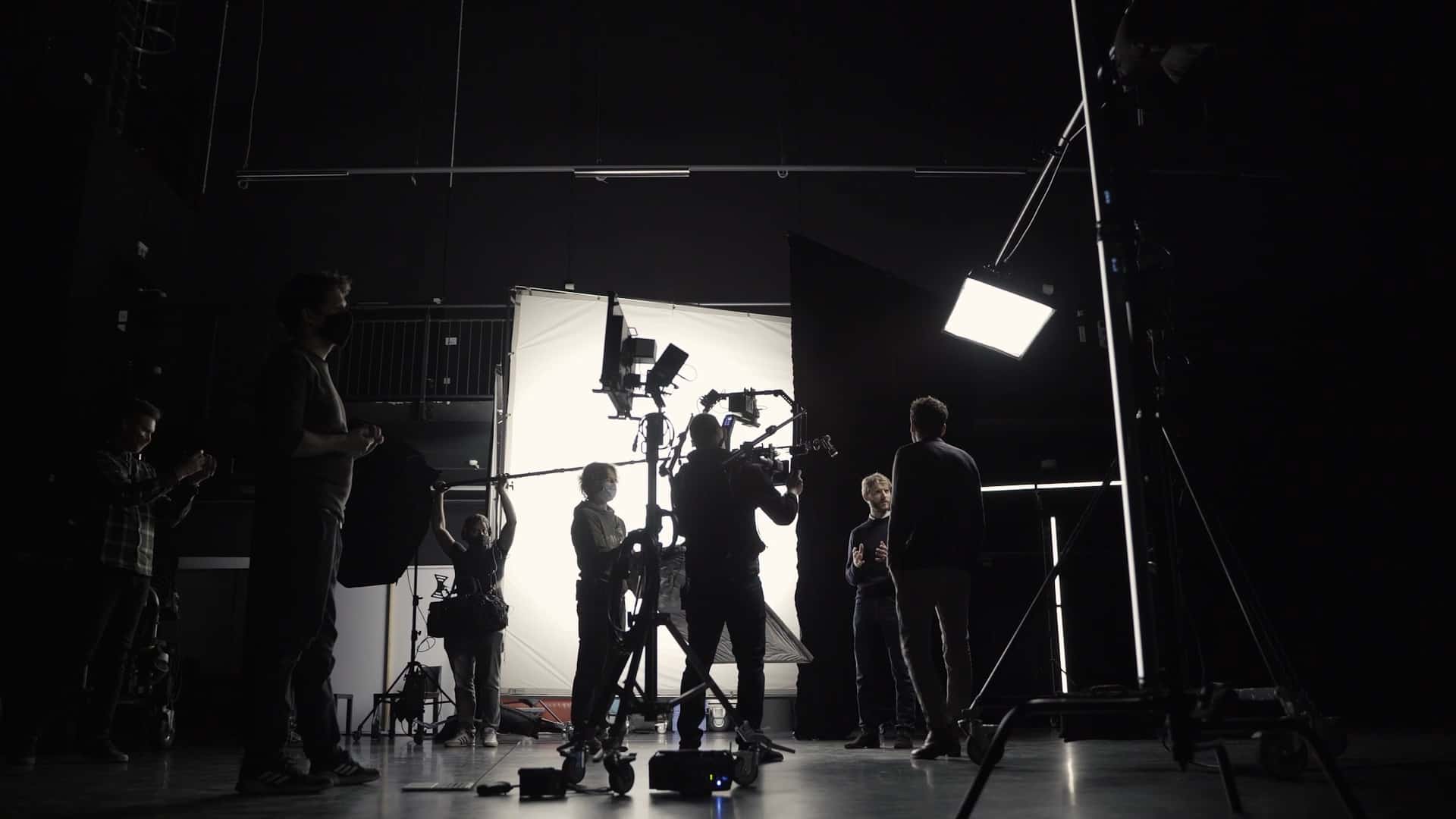 Hawkins Filmproduktion aus Stuttgart behind the scenes beim Dreh der Produktpräsentation von Sono Motors.