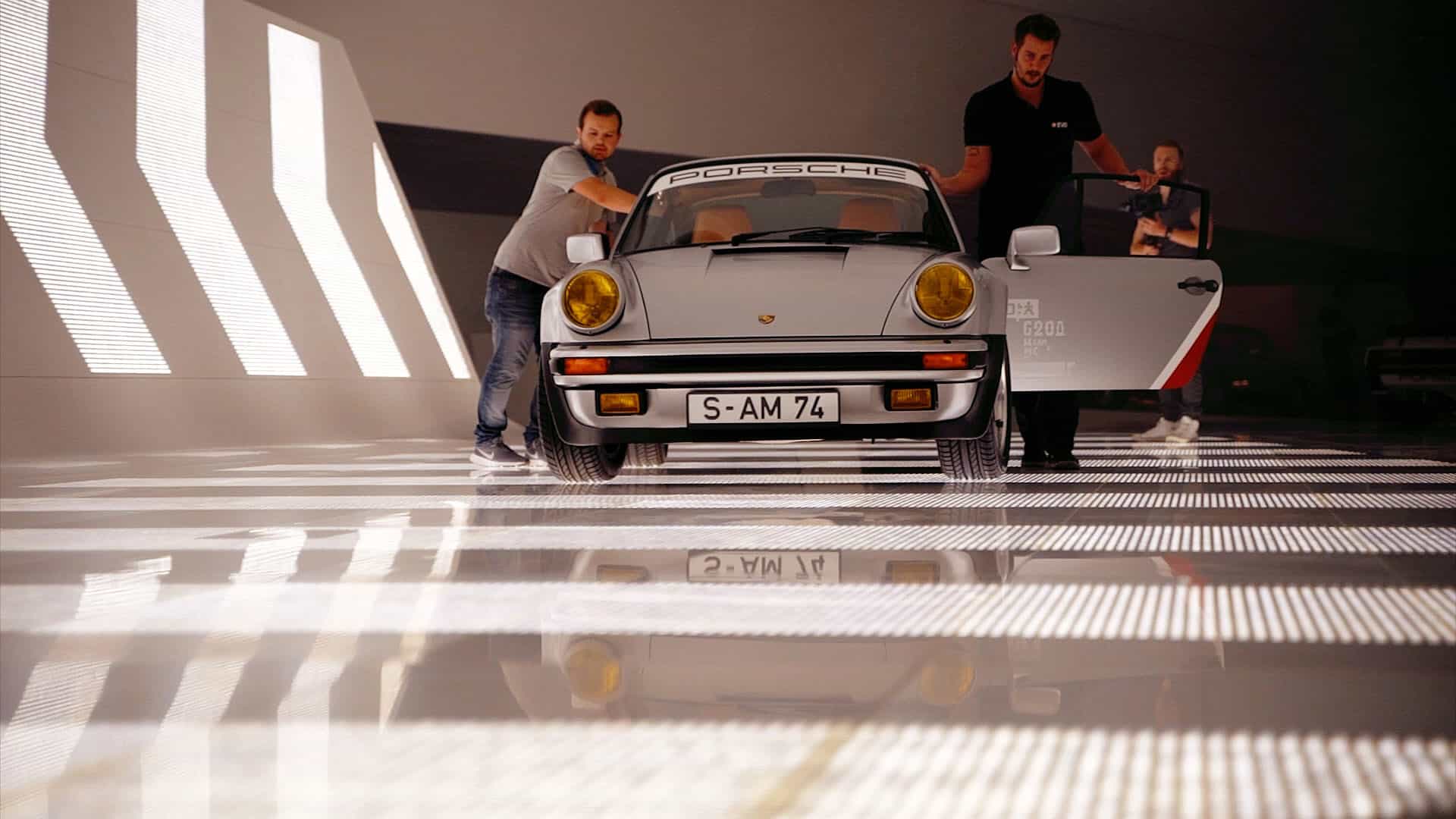 Porsche x Cyberpunk 2077 Kampagnenfilm, Behind the scenes Vorbereitung - Filmproduktion hawkins.film